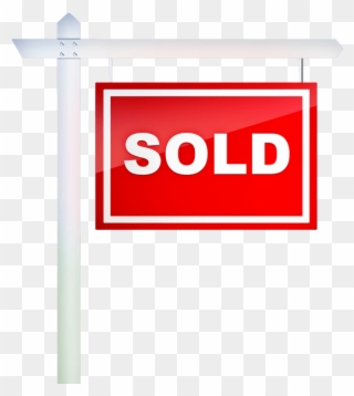 We Sell Homes In - Sold Sign Clipart