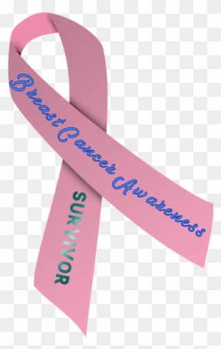 Ribbon,breast Cancer, - Pink And Purple Ribbon Clipart