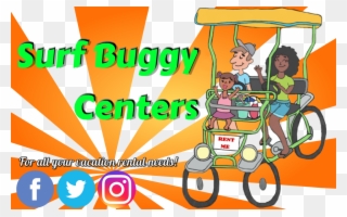 Surf Buggy Centers - Design Clipart