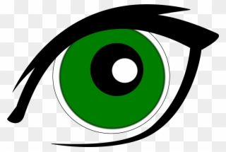 Green Clipart Eyeball - Green Eyes Clipart Png Transparent Png