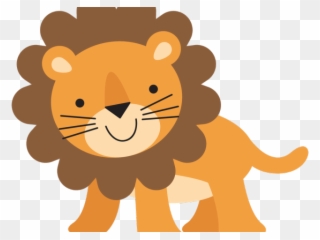 Lion Clipart Baby Boy - Clip Art Safari Animals - Png Download