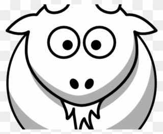 Goats Head Clipart Boer Goat - Cartoon Goat - Png Download