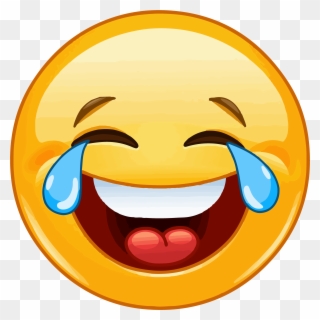 Laughter Drawing Laughing Emoji - Emoji Tears Of Joy Clipart