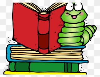 Book Worm Clipart - Bookworm Clipart - Png Download