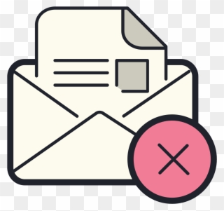 Delete Open Envelope Icon - Png Icone Enveloppe Ouverte Clipart