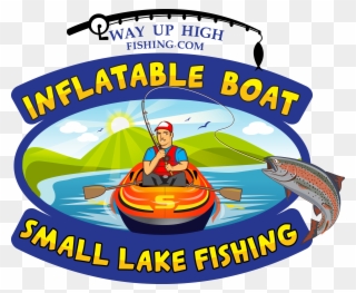 Way Up High Fishing - Fishing Clipart