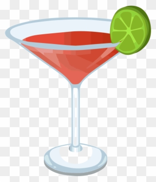 Collection Of Cocktail No Background High - Cartoon Cocktail No Background Clipart