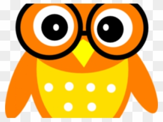 Glass Free On Dumielauxepices Net Owl - Owl Clipart Orange - Png Download
