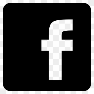Facebook Comments - Black Fb Logo Png Clipart