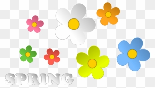 Pin Single Spring Flower Clip Art - Clip Art - Png Download