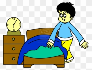 Bed Clipart Someone - Go To Bed Cartoon - Png Download