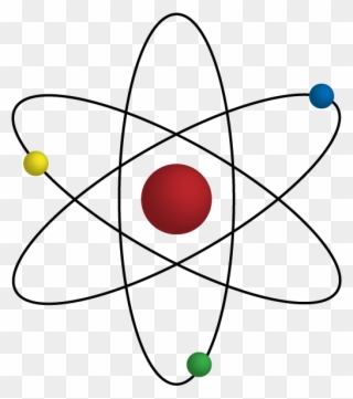 Atom, - Rutherford Atomic Model Png Clipart