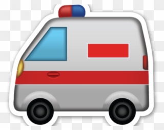 Pendent Clipart Ambulance - Ambulance Emoji - Png Download