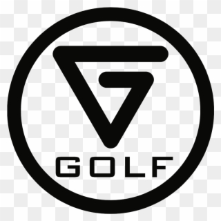 Vertical Groove Golf Logo Clipart