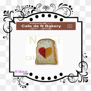 Cafe De N Bakery Sliced Bread Squishy Clipart
