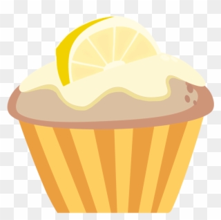 Muffin Clipart Yummy Cupcake - Limon Cupcakes Png Transparent Png
