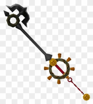 Where There Is A Really Clear Sharp Edge - Kingdom Hearts 2 Pirates Of The Caribbean Keyblade Clipart