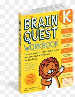 Brain Quest Workbook - Brain Quest Kindergarten Workbook Clipart