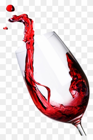 Transparent Wine Glass Png - Glass Of Wine Png Clipart
