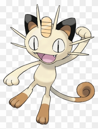 Games - Pokemon - Pokemon Meowth Clipart