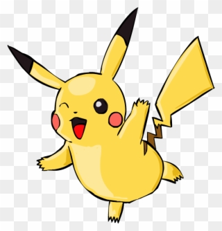 Pokemon Clip Easy - Moving Images Of Pikachu - Png Download