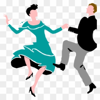 Couple Dancing Illustration Clipart