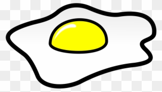 Egg Clipart Frying - Png Download