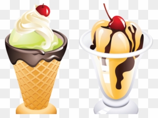 Small Clipart Ice Cream - Cold Ice Cream Clip Art - Png Download