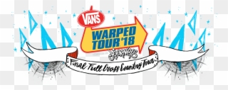 General Admission Tickets To The Final Run Of The Fan-favorite - Final Vans Warped Tour Clipart