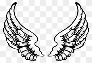 Banner Library Stock Angel Clip Art Transprent - Angel Wings Jpg - Png Download