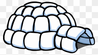 Puffle Igloo Sprite 002 - Portable Network Graphics Clipart