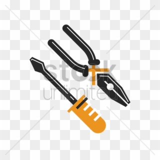Free Download Vector Graphics Clipart Pliers - Cutting Plier Screwdriver - Png Download