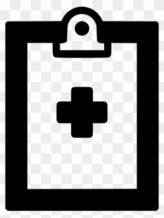 Medical Report File Pulse - Icon Clipart