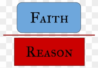 Faith Vs Reason Clipart - Png Download