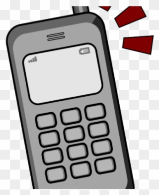 Cell Phones Clipart 19 Ringing Cell Phone Image Royalty - Clip Art Cellphone - Png Download