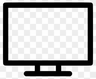 Pc Clipart Computer Screen - Cable Tv Icon Png Transparent Png