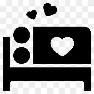 Make Love Icon - Bed Love Icon Clipart
