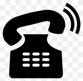 *ring Ring *, A Telephone Starts To Go Off In My Hotel - Telephone Ringing Icon Clipart