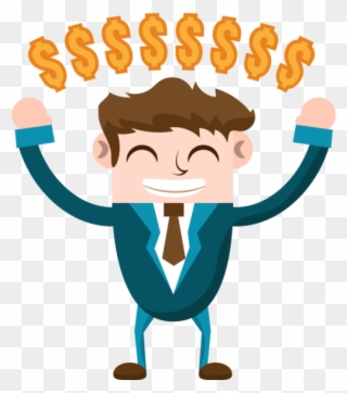 Business Man Funny And - Businessperson Clipart