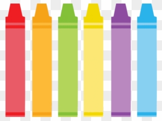 Crayon Clipart Colorful Crayon - Crayon Free Vector - Png Download