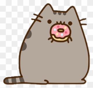 Pusheen Vector Donut - Pusheen Eating Donut Clipart (#822333) - PinClipart
