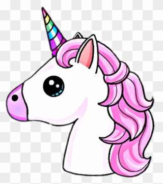 Tumblr Clipart Png - Kawaii Unicorn Transparent Png