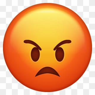 Cartoon Angry Emoji Pictures To Pin On Pinterest Thepinsta - Iphone Angry Face Emoji Clipart