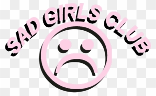 Sad Clipart Tumblr - Sad Girls Club Png Transparent Png