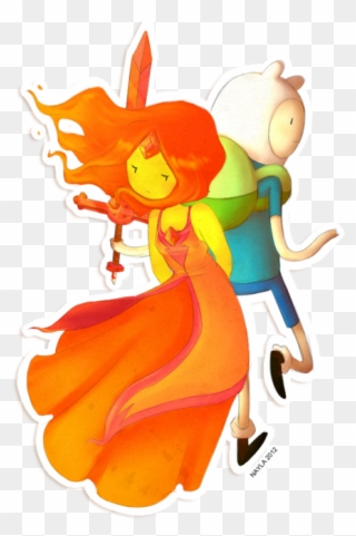 Flame Princess Jake Oooverboard Pinterest Adventure - Hora De Aventura Finn E Princesa De Fogo Clipart