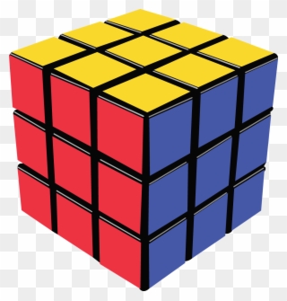 Rubik S Cube Png - Rubik's Cube No Background Clipart