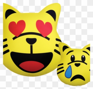 Emoji Pillows - Throw Pillow Clipart