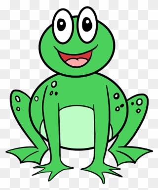 Meteoroid Drawing Simple - Frog Drawing Clipart