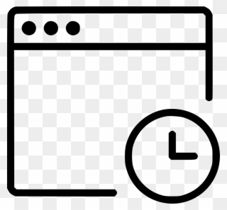 Time Date History Mac App Application Window Comments - Icon Clipart