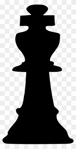 Big Image Png - King Chess Piece Silhouette Clipart